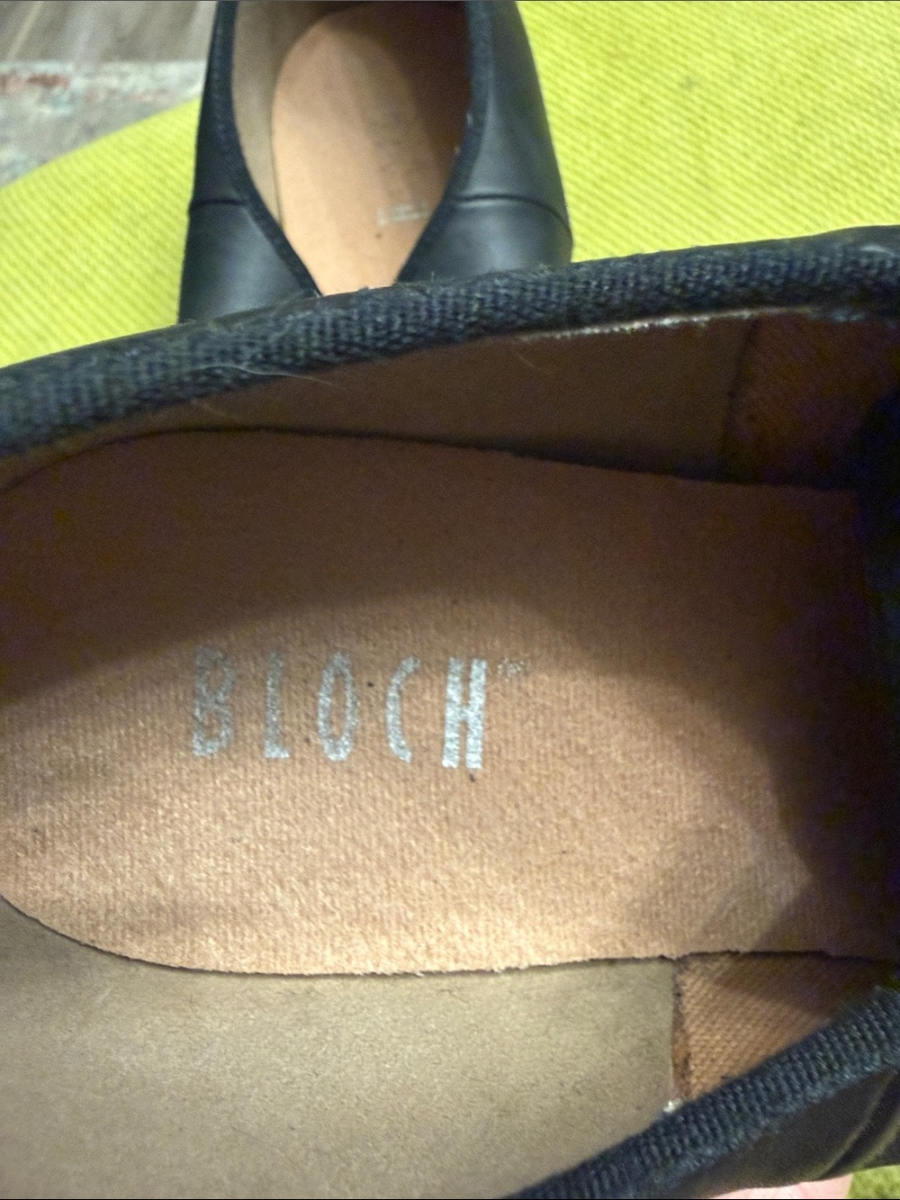 Mens Jazz Tap Leather Tap Shoes - Picture 7 of 7